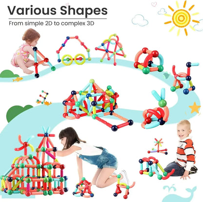 25 Pieces Magnetic Building Blocks Educational Toy